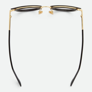 แว่นตา Bottega BV รุ่นวินเทจ กรอบทรงกลม ขาแว่นโลหะน้ำหนักเบา เลนส์ใส รุ่น Veneta - Product Image 4