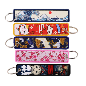 Llavero Bordado de Estilo Japonés de Alta Calidad con 20 Colores y Nuevo Diseño para Decoración de Mochilas - Product Image 1