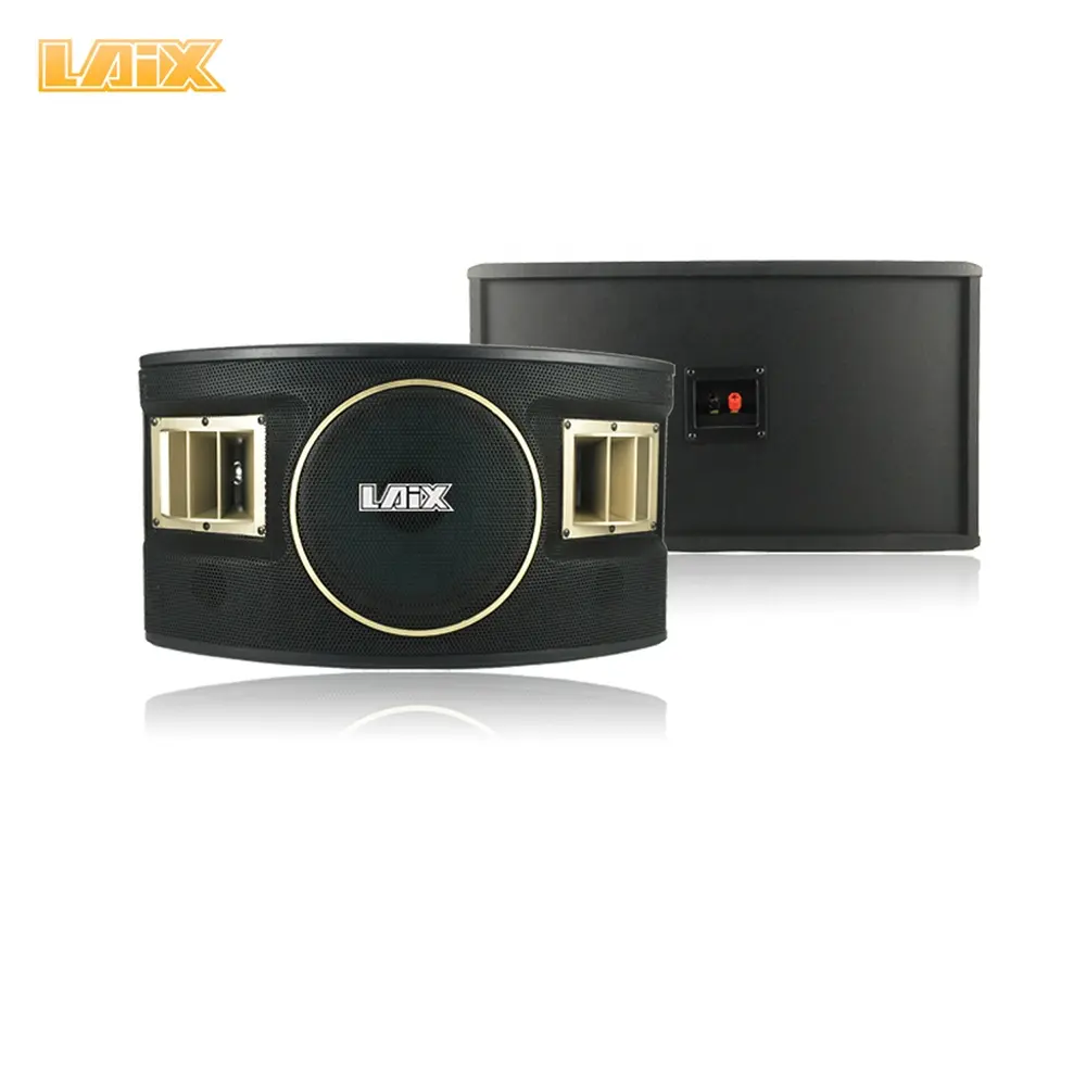 Laix LX-K14 8 10 inch Subwoofer Speaker Full Range Wall Speakers Passive 8 ohm Speaker with 10 Inch and Plastic Decoration