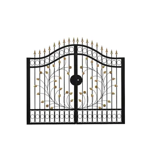 Factory Supply hot sale Premium Supplier Decorative Wrought Iron Gate Panels