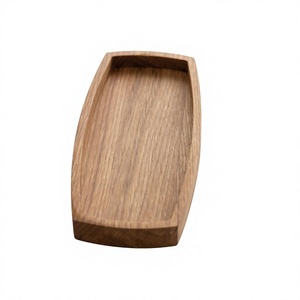 Home kitchen acacia tray Regular dining acacia tray Acacia serving tray for home Everyday use acacia tray - Product Image 1