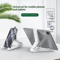 Support universel pliable pour tablette et téléphone, anti-tremblement, multifonctionnel et portable pour les utilisateurs paresseux