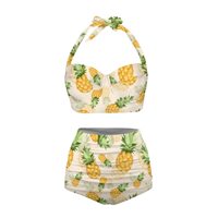 Bikini personnalisé pour femmes avec drapeau d'Haïti, maillot de bain imprimé de style haïtien de marque privée, ensemble de bain pour adultes, vente en gros