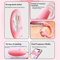 Erwachsenen-Vibrator für Frauen mit APP-Steuerung und 9-Gang-Vibration - Klitoris-Stimulation & Orgasmus-Hilfe zum Flirten