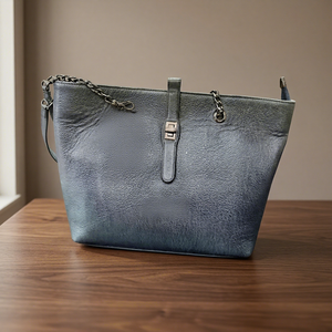 BS INTERNATIONAL Women's Genuine Leather Clutch Zipper Closure Waterproof Removable Shoulder Strap Lightweight Large Capacity - Product Image 2