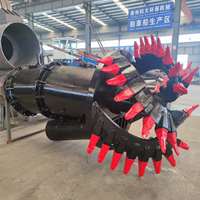 Drague à aspiration hydraulique complète pour l'extraction de sable de rivière et le désassainissement des boues