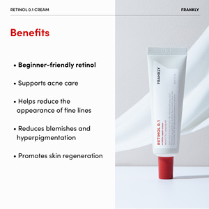 FRANKLY Crème Visage au Rétinol 0,1% Adaptée aux Débutants – Qualité Coréenne Supérieure Favorise la Régénération Cutanée et Réduit les Rides - Product Image 6