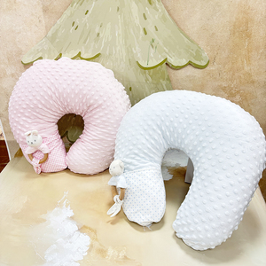 Almohada de Maternidad en Forma de U de Poliéster, Almohada de <span class=keywords><strong>Lactancia</strong></span>, Almohada <span class=keywords><strong>para</strong></span> Bebé, Ropa de Cama Suave con Estampado y Campana Relajante - Product Image 2