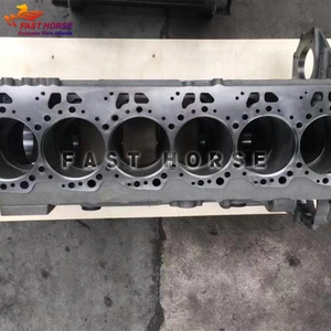 Bloque de Cilindros Hangood 6D125, Piezas Originales Usadas para Motor S6D125, D50P-17, D68E-1, Reparación de Motor de Bulldozer - Product Image 2