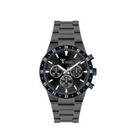 Reloj de moda para hombre Metro Force con movimiento de cuarzo Seiko, correa de aleación y esfera de cristal