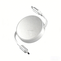 Câble USB C vers USB C PD 240W pour iPhone 15 Pro Max, câble de charge rapide PD, câble de données rétractable de type C, câble de charge pour ordinateur portable