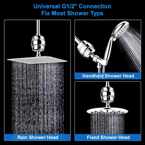 2024 meilleure haute qualité Kdf ionique Portable luxe remplacement douche filtre à eau purificateur Duschfilter Filtre De Douche - Product Image 3
