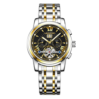 6016A Neues Produkt Original Tourbillon Uhr OEM Blue Custom Luxus Herren Automatik Uhrwerk