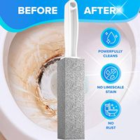 Bloc de pierre ponce pour le nettoyage des toilettes, des éviers de cuisine, des grilles de barbecue, éliminateur de taches de rouille et de calcaire, outil multi-usages