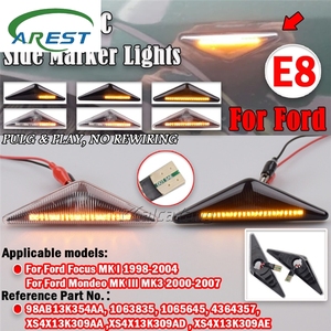 Fluide côté répéteur lumière LED dynamique côté marqueur clignotants indicateur clignotant lampe pour <span class=keywords><strong>Ford</strong></span> MONDEO 3 MK3 <span class=keywords><strong>FOCUS</strong></span> <span class=keywords><strong>1</strong></span> MK1 - Product Image 5