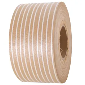 Kraft packaging crepe vci paper composite with woven fabric for cold rolled steel coil copper roll anti corrosion vci paper