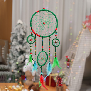Attrape-rêves Décoration Murale Suspendue pour Chambre – Vente en Gros Série Originale de Noël Attrape-rêves et Pendentifs Carillons Éoliens - Product Image 4