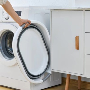 24L /37L/39L Foldable Basin Bathroom Storage Container Collapsible Wash Basin for Bathroom Cleaning - Product Image 3