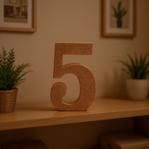 Numero Decorativo LAN 5 15Cm Per Decorazione Casa - Product Image 3