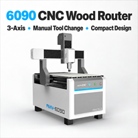 Routeur CNC Alpha Mini 6090 à bas prix pour le travail du bois, routeur CNC de bureau 6090 pour MDF et acrylique, machine CNC 6090 pour petit atelier