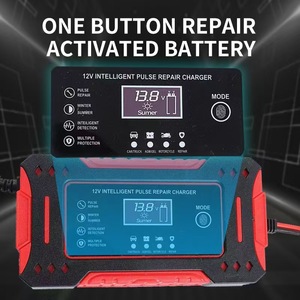 <span class=keywords><strong>Chargeur</strong></span> de batterie intelligent 12V 6A pour batteries LiFePO4 et plomb-acide avec affichage double tension/courant – <span class=keywords><strong>Chargeur</strong></span> de batterie de voiture 12V - Product Image 4