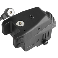Module combiné de visée laser vert tactique magnétique réglable 2025, avec lampe de poche de chasse, grossissement 10x, 500 lumens