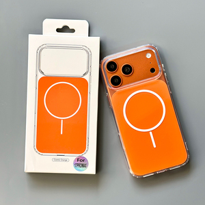 Coque magnétique JOYPORODO B422 pour iPhone 18 17 16 15 14 13 12 11 Pro Max – Étui transparent en acrylique avec aimant pour chargement sans fil - Product Image 2