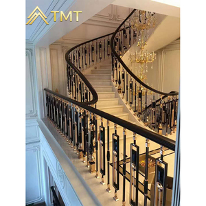 Antike Edelstahl-Geländerpfosten, Hauptpfosten für Treppen, Dekorative Metallsäulen - Product Image 4