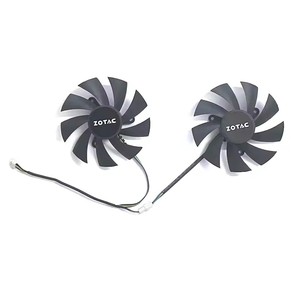 Nouveau ventilateur de refroidissement GPU GA92S2H GA92A2H DC 12V 0.35A 85MM 4PIN RTX2060 pour <span class=keywords><strong>Zotac</strong></span> RTX2060 <span class=keywords><strong>2060</strong></span> SUPER Destroyer HA/HB - Product Image 5