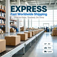 Service de messagerie express, livraison de colis volumineux et surdimensionnés, traitement des colis, assurance mondiale, livraison porte à porte, agent de fret DDU DDP