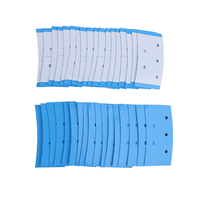 Ruban adhésif perforé bleu anti-transpiration super adhérent double couche pour extensions capillaires Extenda-Bond Plus pour remplacement capillaire