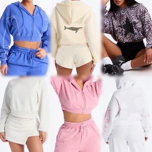 Mixed Ladies Sweatshirts & Hoodies Wholesale <b>Bundle</b> Stock Lot Assorted Random Style Casual Cotton Tops Bulk - Product Image 3