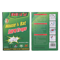 Piège à souris collant JH15, 19x13cm, parfum arachide, pour rongeurs
