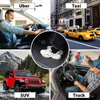 30 tapis de sol jetables pour voiture, tapis de voiture jetables en feutre gris, protection temporaire universelle pour voiture, SUV, camions