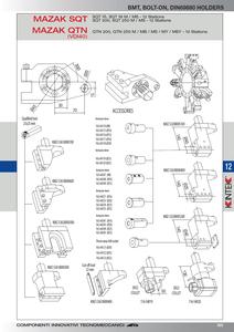 เครื่องกลึงโลหะ mazak sqt qtn สำหรับตัดเครื่องมือขับเคลื่อนที่มีประสิทธิภาพสูง - Product Image 2