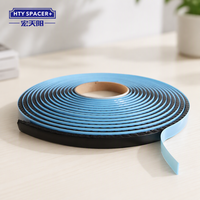 Barrière anti-vapeur, bande d'isolation Warm Edge, bande de support flexible, réduction du bruit, barre isolante pour la fabrication de verre creux