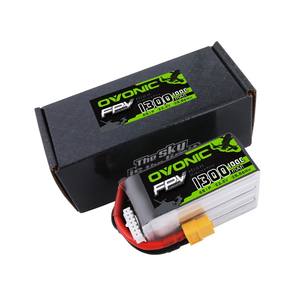 OVONIC 1300mAh 100C 4S 6S 14.8V 22.2V <span class=keywords><strong>Lipo</strong></span> 배터리 고배율 업그레이드 FPV 드론 모델 항공기 RC 부품 - Product Image 6