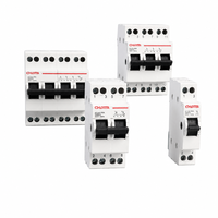 Interrupteur de transfert manuel SF219G 2P, type PC, montage sur rail DIN, 400V, isolateur double alimentation, IP20, ChLotai pour centre de données