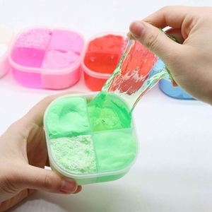 Toysrunner Silk Clay Colored Putty Plastic PVA Children Educational Toys Crystal Non Toxic Mud Clay <b>Slime</b> 120ml 6+ Unisex - Product Image 3