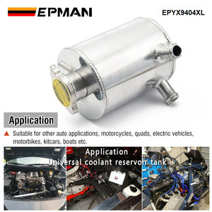 EPMAN Réservoir de liquide de refroidissement universel en aluminium pour <span class=keywords><strong>radiateur</strong></span>, réservoir à <span class=keywords><strong>d</strong></span>ébordement avec bouchon EPYX9404XL - Product Image 5
