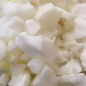 Enchimento de espuma de memória desfiada para saco de feijão, enchimento de espuma para travesseiro, camas de cachorro, almofadas, cadeiras e artesanato