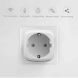 2024 Matter Smart Home estándar de la UE Alexa <span class=keywords><strong>Google</strong></span> Homekit WiFi Outlet Smart Socket Matter Plug con temporizador de monitoreo de energía - Product Image 4