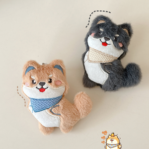 Nuevo Llavero de Peluche de Perro Corgi de Dibujos Animados, Muñeco de Peluche para Colgar en Bolsos, Ideal para Máquinas de Garra - Product Image 2