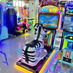 Commercial Large-Scale Aluminum Film Customized <b>Single</b> Player Children's Horse Racing Game Machine Arcade Coin-Operated Boating - Product Image 4
