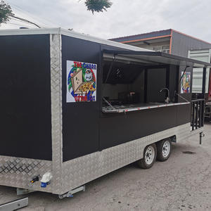Meilleure vente Camion de restauration rapide Chariot de restauration mobile à vendre Remorque de <span class=keywords><strong>friteuse</strong></span> avec cuisine complète - Product Image 1