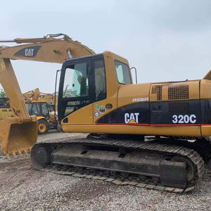 Excavatrice d'occasion de haute qualité Cat 320c Digger fabriquée au Japon Excavatrice Caterpillar d'occasion CAT320C à vendre - Product Image 1