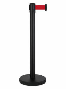 Barrière de contrôle de foule rétractable en acier inoxydable personnalisée pour les expositions et les aéroports - Product Image 1