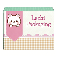 Boîtes d'emballage personnalisées écologiques et sûres pour les couvertures pour enfants et les articles de literie pour bébés avec fenêtres