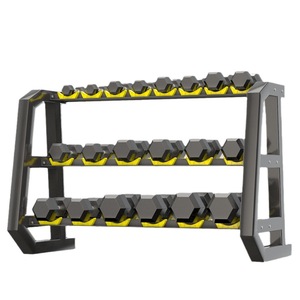 Haltères hexagonaux en caoutchouc chromés ZJFIt, revêtus de caoutchouc, <span class=keywords><strong>pas</strong></span> chers, 50 <span class=keywords><strong>kg</strong></span>, ensemble de 5 <span class=keywords><strong>kg</strong></span>, <span class=keywords><strong>kg</strong></span>, lbs, haltères hexagonaux en caoutchouc pour salle de sport - Product Image 3