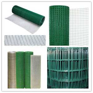Malla de Alambre Soldada Recubierta de PVC GELE, Alambre de Hierro Bajo en Carbono, Alambre de Hierro Bajo en Carbono Galvanizado/Recubierto de PVC Cuadrado - Product Image 1